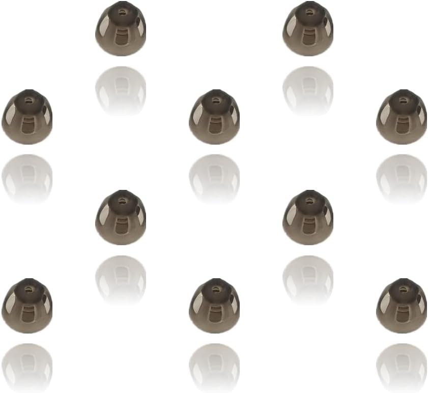 Resound Sure Fit Hearing Aid Domes Tips Ear Pieces Comfortable for RIC or Open Fit BTE Sound Amplifier PSAP Kit Invisible (Small-5mm)
