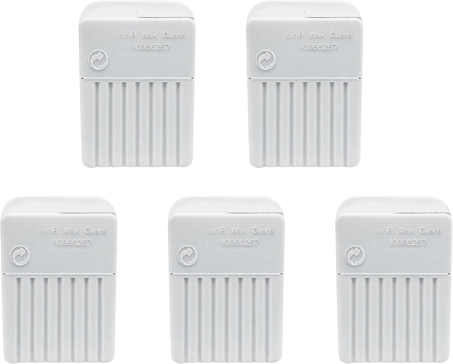 for Siemens/Signia 2.0 MiniReceiver Wax Guards Filters Hearing Aid Accessories Cerumen Stop Cleaning Tool Replacements #10966257 5-Pack/40 Filters