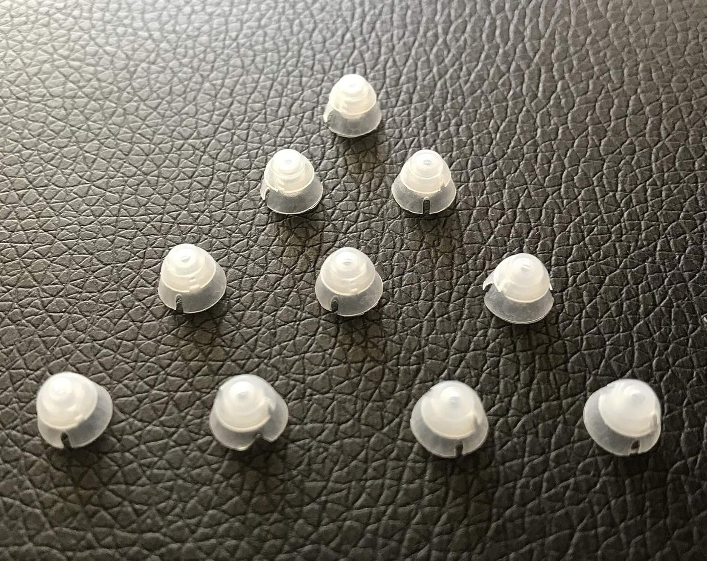 Jungle Care® (6mm Small * 10pc) Double Layer Magic Hearing Aid Domes Comfortable PSAP (Personal Sound Amplifiers Product) Kit Ear Tips Invisible, Perfect for Open Air (Open fit), except for RIC